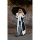 Black Faux Leather Oversized Lapel Borg Lined Belted Coat Black Faux Leather Oversized Lapel Borg Lined Belted Coat