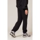 PRETTYLITTLETHING Black Oversized Embroidered Cuffed Sweatpants PRETTYLITTLETHING Black Oversized Embroidered Cuffed Sweatpants
