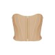 Stone Bandage Hook And Eye Structured Corset Stone Bandage Hook And Eye Structured Corset