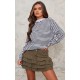 Khaki Twill Rara Mini Skirt Khaki Twill Rara Mini Skirt