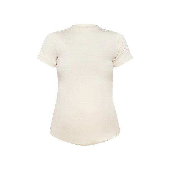 Maternity Stone Marl Short Sleeve T-shirt Maternity Stone Marl Short Sleeve T-shirt