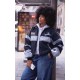 Plus Black Oversized Graphic Zipped Racer Bomber Jacket Plus Black Oversized Graphic Zipped Racer Bomber Jacket