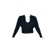 Plus Black Soft Touch V Neck Long Sleeve Top Plus Black Soft Touch V Neck Long Sleeve Top