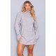 Stone Knitted Slouchy Sweater Dress Stone Knitted Slouchy Sweater Dress