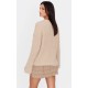 Taupe Eyelash Knit Super Oversized Sweater Taupe Eyelash Knit Super Oversized Sweater