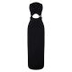 Petite Black Soft Touch Cut Out Maxi Dress With Knot Details Petite Black Soft Touch Cut Out Maxi Dress With Knot Details