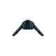 Black Quilted Detail Super Cropped Faux Leather Jacket Black Quilted Detail Super Cropped Faux Leather Jacket