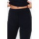Black Premium Soft Touch Skinny Flare Pants Black Premium Soft Touch Skinny Flare Pants