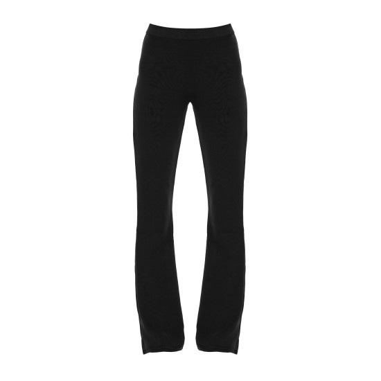 Black Premium Soft Touch Skinny Flare Pants Black Premium Soft Touch Skinny Flare Pants
