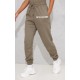 PRETTYLITTLETHING Sage Khaki Prettylittlething High Waist Cuffed Sweatpant PRETTYLITTLETHING Sage Khaki Prettylittlething High Waist Cuffed Sweatpant