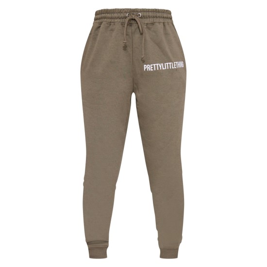 PRETTYLITTLETHING Sage Khaki Prettylittlething High Waist Cuffed Sweatpant PRETTYLITTLETHING Sage Khaki Prettylittlething High Waist Cuffed Sweatpant