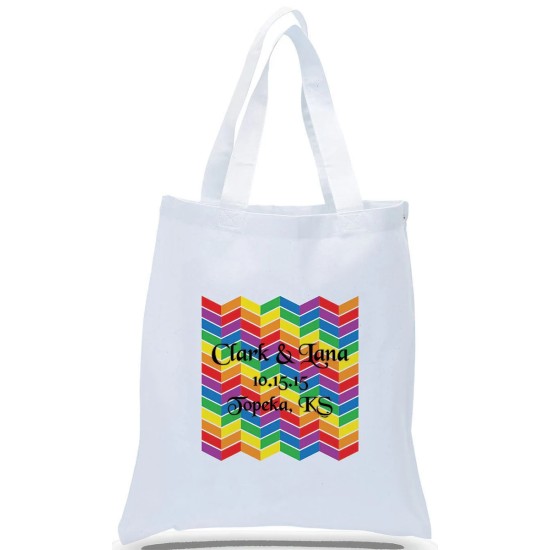 Rainbow Chevron Tote Bag Rainbow Chevron Tote Bag