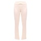 Cream Rib Fold Over Waist Flared Pants Cream Rib Fold Over Waist Flared Pants