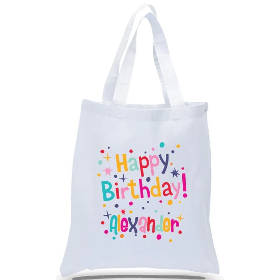 Happy Birthday with Confetti Happy Birthday with Confetti