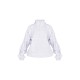 Ash Grey Oversized Contrast Piping Quarter Zip Sweatshirt Ash Grey Oversized Contrast Piping Quarter Zip Sweatshirt