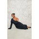 Plus Black Heavy Brushed Asymmetric Ruched Maxi Dress Plus Black Heavy Brushed Asymmetric Ruched Maxi Dress