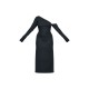 Plus Black Heavy Brushed Asymmetric Ruched Maxi Dress Plus Black Heavy Brushed Asymmetric Ruched Maxi Dress