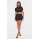Shape Black Disco Sculpt Micro Mini Skirt Shape Black Disco Sculpt Micro Mini Skirt
