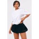 Black Stretch Woven Micro Mini Puffball Skirt Black Stretch Woven Micro Mini Puffball Skirt