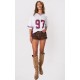 Chocolate Frill Mesh Bloomer Shorts Chocolate Frill Mesh Bloomer Shorts