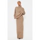 Light Mocha Soft Knit Maxi Skirt Light Mocha Soft Knit Maxi Skirt
