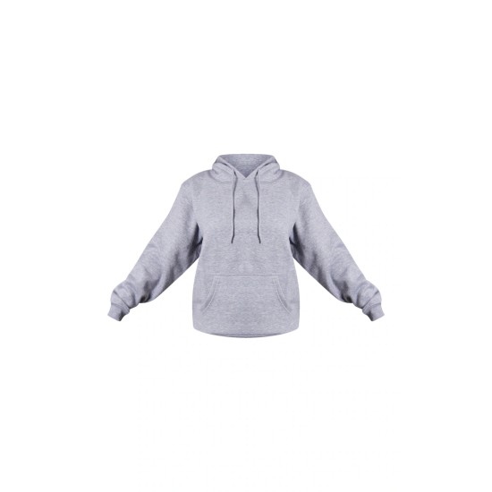 Grey Marl Oversized Sweat Hoodie Grey Marl Oversized Sweat Hoodie
