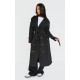 Petite Black Oversized Trench Coat Petite Black Oversized Trench Coat