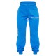 PRETTYLITTLETHING Blue Logo High Waisted Cuffed Sweatpants PRETTYLITTLETHING Blue Logo High Waisted Cuffed Sweatpants