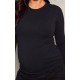 Maternity Black Long Sleeve Basic Fitted Top Maternity Black Long Sleeve Basic Fitted Top