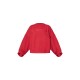 PRETTYLITTLETHING Red Boxy Embroidered Sweatshirt PRETTYLITTLETHING Red Boxy Embroidered Sweatshirt