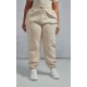 PRETTYLITTLETHING Plus Oatmeal High Waisted Cuffed Sweatpants PRETTYLITTLETHING Plus Oatmeal High Waisted Cuffed Sweatpants