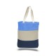 Heavy Duty Tri-Colored Canvas Tote Heavy Duty Tri-Colored Canvas Tote