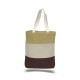 Heavy Duty Tri-Colored Canvas Tote Heavy Duty Tri-Colored Canvas Tote