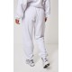 PRETTYLITTLETHING Grey Marl Oversized Cuffed Sweatpants PRETTYLITTLETHING Grey Marl Oversized Cuffed Sweatpants