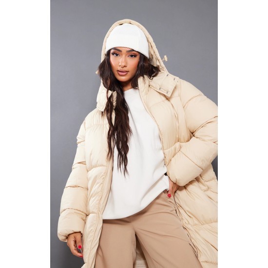 Petite Camel Long Puffer Coat Petite Camel Long Puffer Coat
