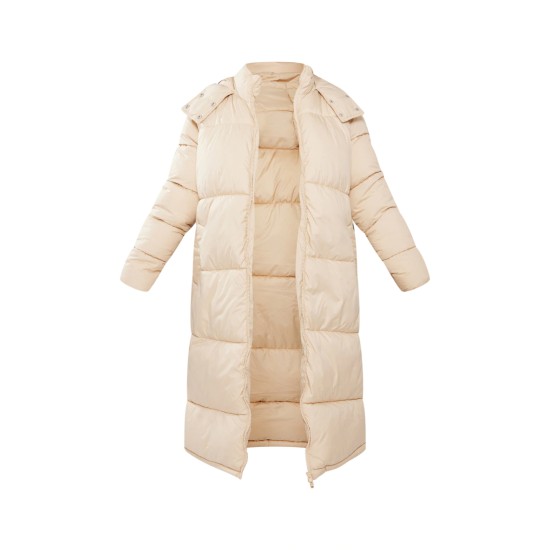 Petite Camel Long Puffer Coat Petite Camel Long Puffer Coat