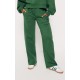 PRETTYLITTLETHING Forest Green Logo Embroidered Wide Leg Sweatpants PRETTYLITTLETHING Forest Green Logo Embroidered Wide Leg Sweatpants