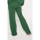 PRETTYLITTLETHING Forest Green Logo Embroidered Wide Leg Sweatpants PRETTYLITTLETHING Forest Green Logo Embroidered Wide Leg Sweatpants