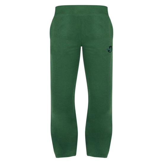 PRETTYLITTLETHING Forest Green Logo Embroidered Wide Leg Sweatpants PRETTYLITTLETHING Forest Green Logo Embroidered Wide Leg Sweatpants