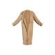 Camel Brushed Wool Look Oversized Drop Shoulder Coat Camel Brushed Wool Look Oversized Drop Shoulder Coat