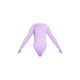 PRETTYLITTLETHING Lilac Ski Seamless Contrast Seam Bodysuit & Leggings Set PRETTYLITTLETHING Lilac Ski Seamless Contrast Seam Bodysuit & Leggings Set
