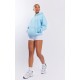 Baby Blue Oversized Fit Sweat Hoodie Baby Blue Oversized Fit Sweat Hoodie