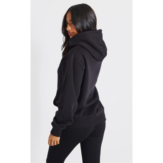 Petite Black Ultimate Basic Oversized Hoodie Petite Black Ultimate Basic Oversized Hoodie