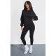 Petite Black Ultimate Basic Oversized Hoodie Petite Black Ultimate Basic Oversized Hoodie