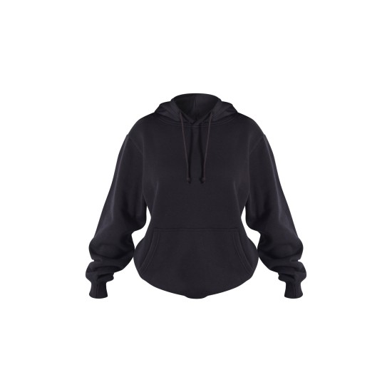 Petite Black Ultimate Basic Oversized Hoodie Petite Black Ultimate Basic Oversized Hoodie
