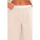 Stone Boxer Detail Drawstring Waist Pants Stone Boxer Detail Drawstring Waist Pants