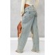 Vintage Wash Extreme Ripped Boyfriend Jean Vintage Wash Extreme Ripped Boyfriend Jean