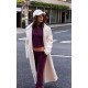 Burgundy Premium Soft Touch Boatneck Longline Top Burgundy Premium Soft Touch Boatneck Longline Top
