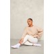 Sand Oversized Plain Fit Sweatshirt Sand Oversized Plain Fit Sweatshirt