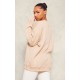 Sand Oversized Plain Fit Sweatshirt Sand Oversized Plain Fit Sweatshirt